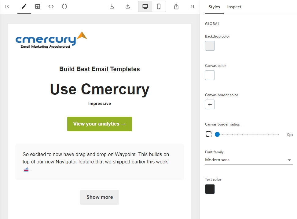 Email Template Builder